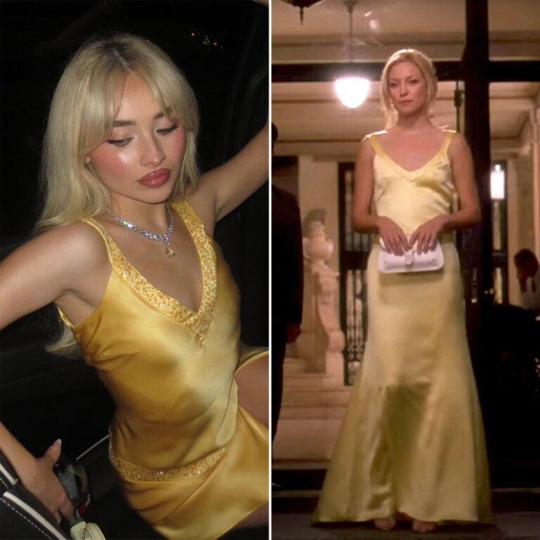Kate Hudson Approves of Sabrina Carpenter s Andie Anderson Inspired Birthday Dress