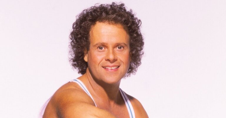 GettyImages 494470877 Richard Simmons Buried in Workout Gear