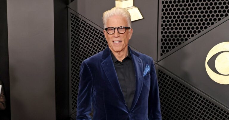 Grammys 2024 Red Carpet Arrivals Ted Danson