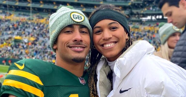 Green Bay Packers Quarterback Jordan Love and Girlfriend Ronika Stones Relationship Timeline1