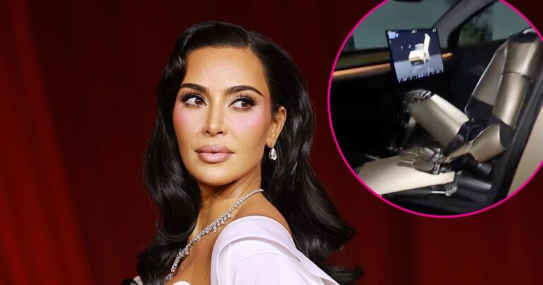 Kim Kardashian denies Tesla paid her to pose with robot in polarizing photo shoot 1