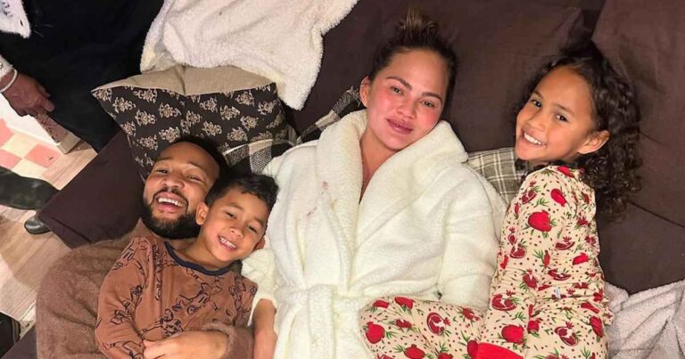 Chrissy Teigen and John Legend Moments With Kids