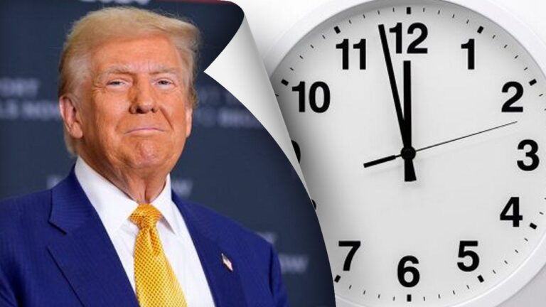 trump clock