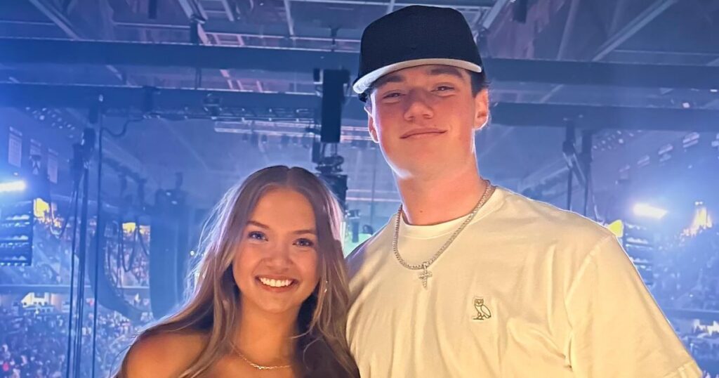 Penn State QB Drew Allar and GF Emma Bush High School Sweethearts to the College Football Playoff 1