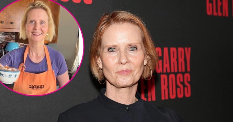 Cynthia Nixon Gives Fans Tour of Her Surprisingly Normal Kitchen Full of Vases Kale and More 569