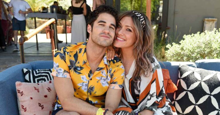 GettyImages 1142505673 Darren Criss and Wife Mia Criss Relationship Timeline